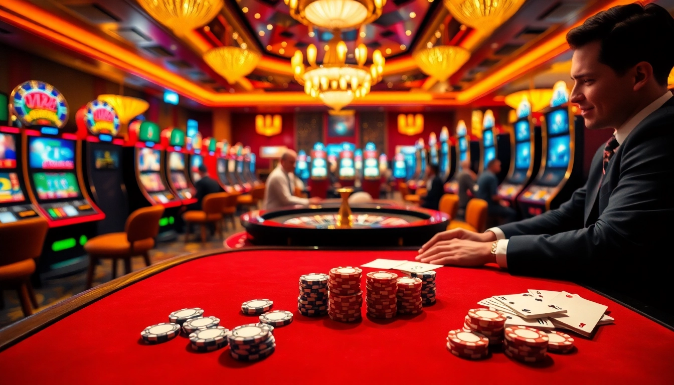 Experience the excitement of gambling at https://bet888.solutions/, showcasing vibrant casino activities with roulette, poker, and slot machines.