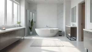 Explore exquisite designs by bathroom remodeling contractors near me featuring modern fixtures and elegant decor.