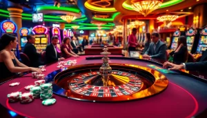Experience the thrill of gambling with excitement at https://bj88b.com/, where vibrant roulette tables add to the casino atmosphere.