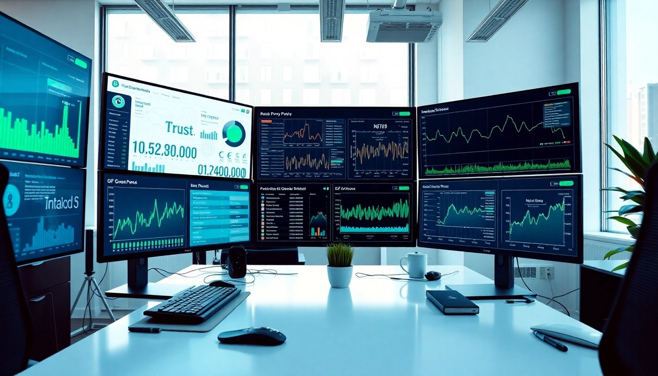 Visualize a residential proxy analytics dashboard displaying real-time data and IP address flow.