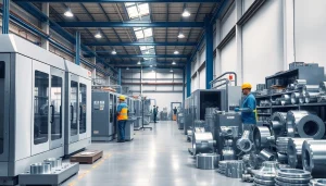 Aluminum die casting Malaysia factory showcasing advanced machinery and precision parts production.