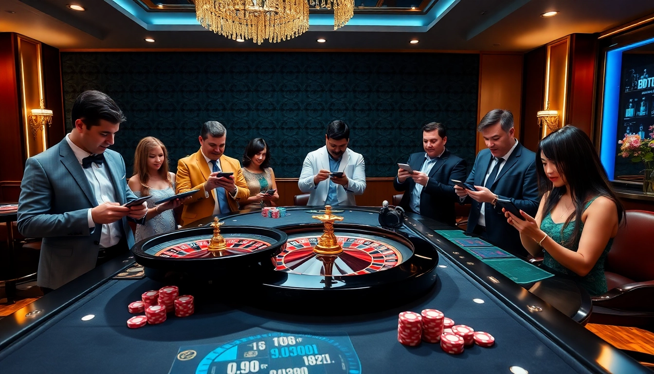 Experience the thrilling online gambling atmosphere with the OK365 link at a luxurious casino.