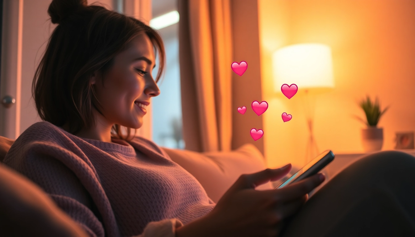 Engaging user interaction with sexting AI in a cozy digital space