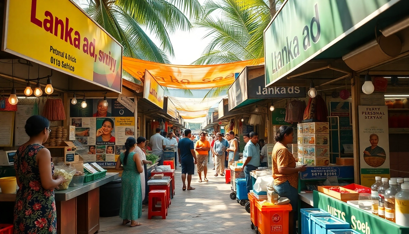 Lanka Ad marketplace showcasing vibrant personal and spa services in Sri Lanka.