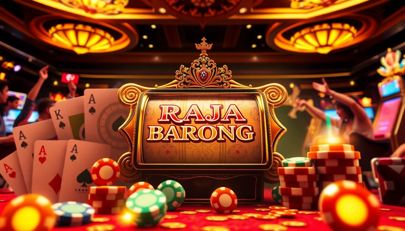Experience raja barong slot excitement with vibrant casino elements and atmosphere.