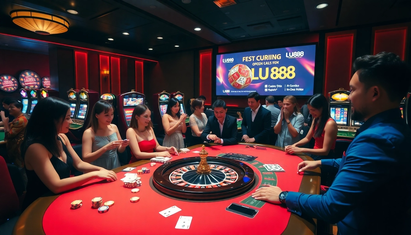 Winning big at LU88 with thrilling poker games and dynamic casino experiences.