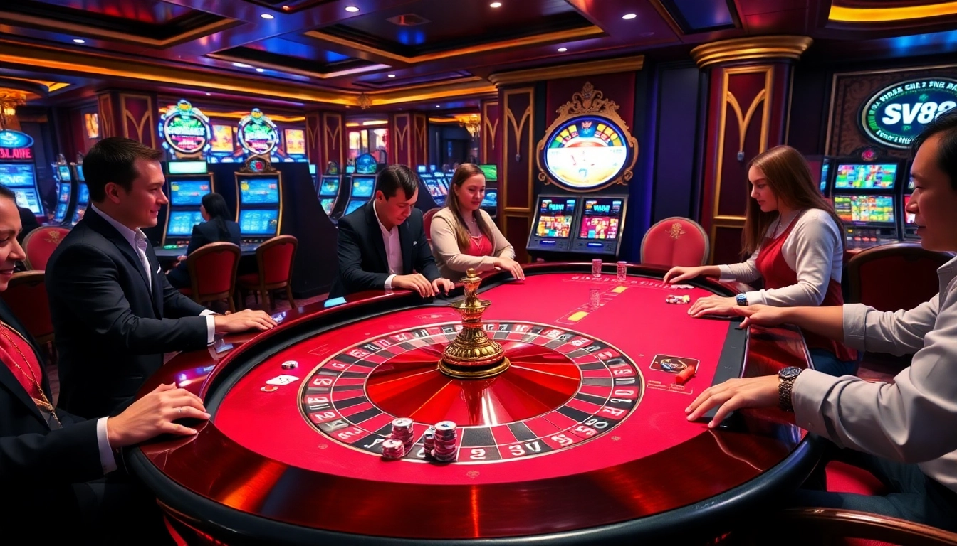 Experience the excitement at https://sv88sr.com/ with thrilling casino games and vibrant atmosphere.