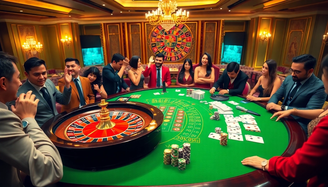 Experience winning moments at jun88.com with an exciting roulette game scene full of vibrant action.