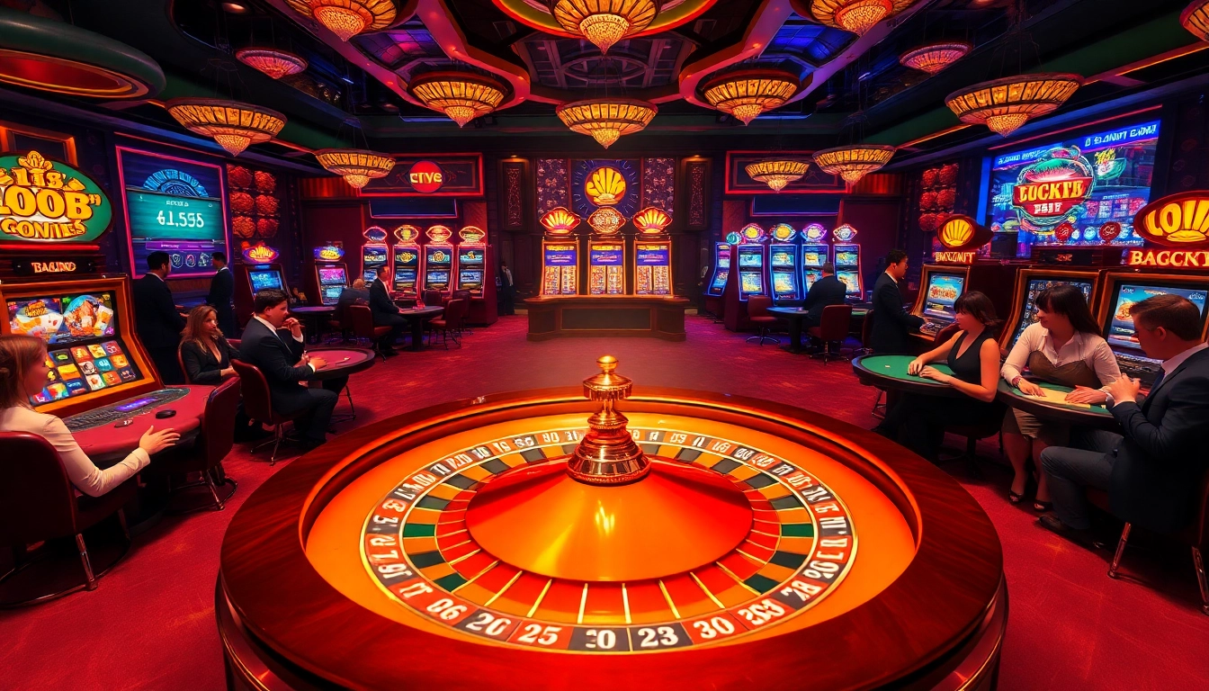 Experience the thrill of lucky88 with glamorous card games and vibrant slot machines.