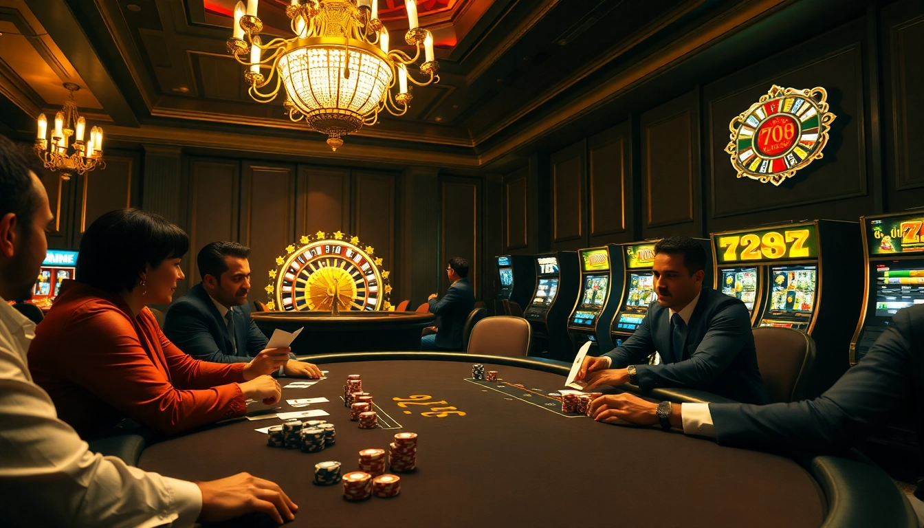 Experience the excitement of 789 bet with vibrant casino games, poker chips, and roulette wheels.