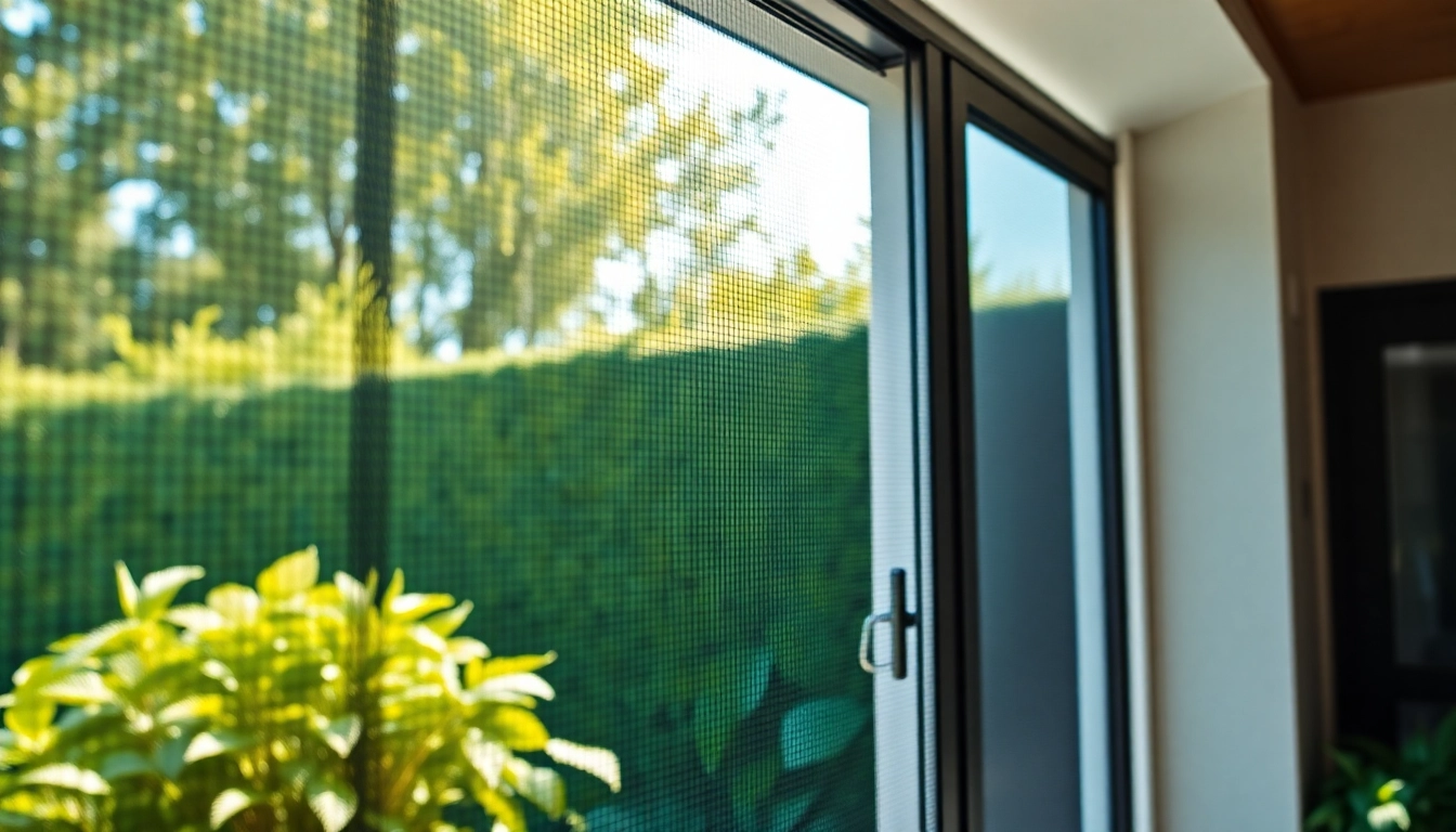 Enable fresh air with a fly screen door that keeps insects out while allowing ventilation.