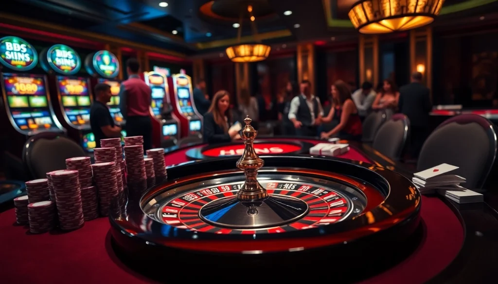 Experience the thrill of winning at HBBET with luxurious casino games and vibrant atmosphere.