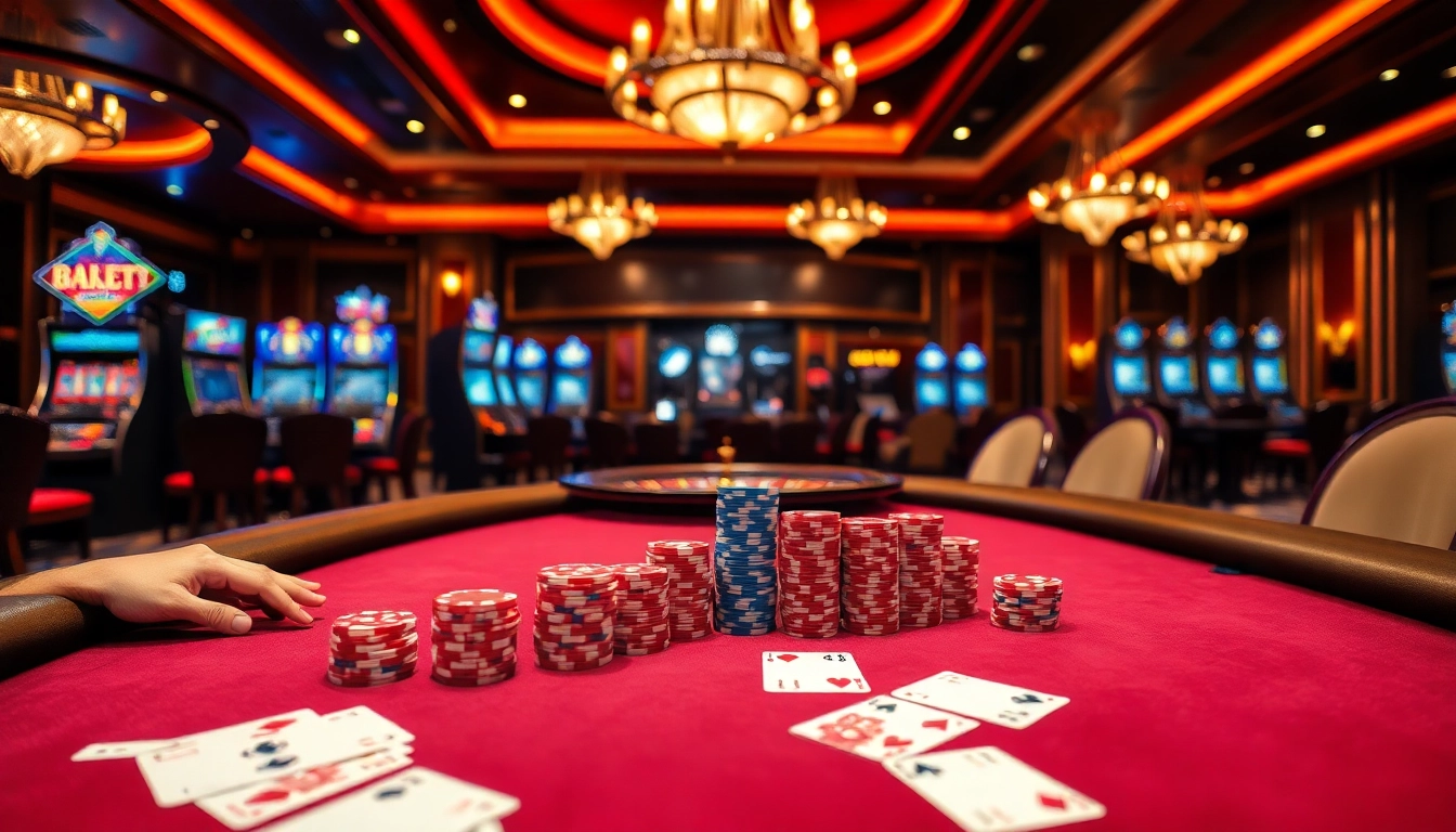 Players engaging in high-stakes poker at XX88 casino, showcasing excitement and luxury.