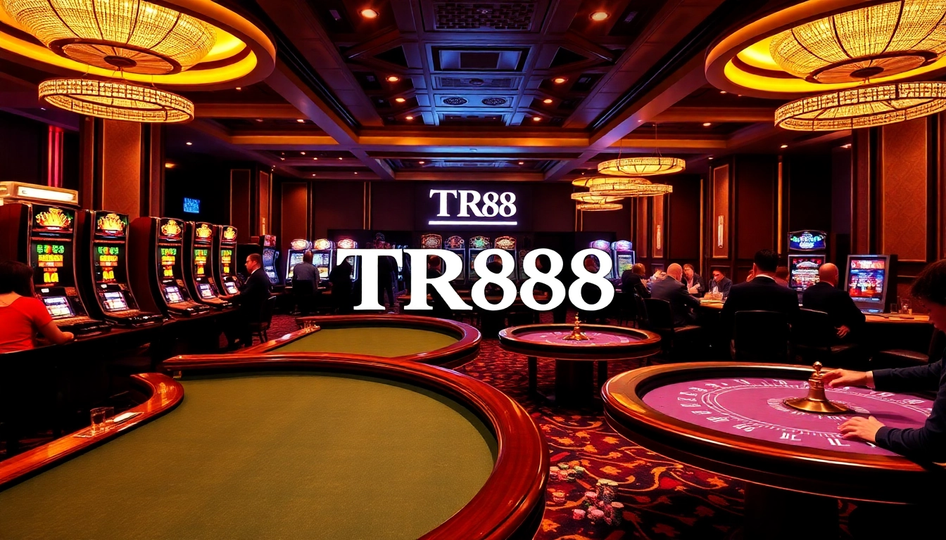 Experience the thrilling world of TR88 with exciting casino games and vibrant atmospheres.