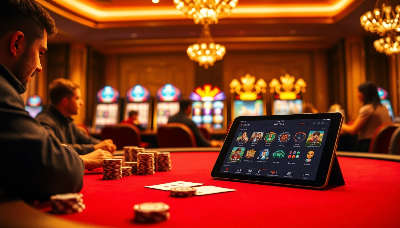 Experience the elegance of gaming at dom88.us.com, showcasing action-packed casino moments and a luxurious atmosphere.
