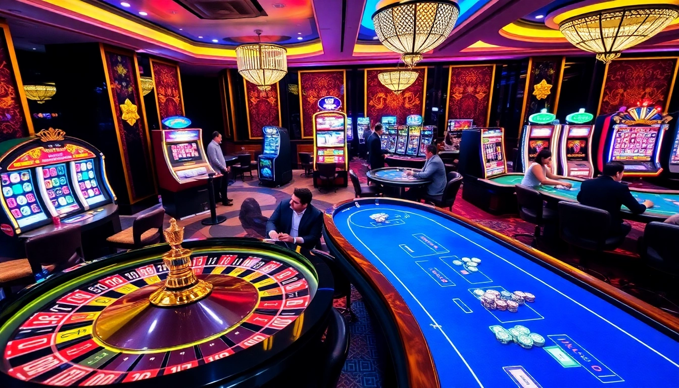 Experience the thrill of gaming with dynamic casino scenes at https://www.eejl77777.com/, featuring vibrant tables and engaged players.