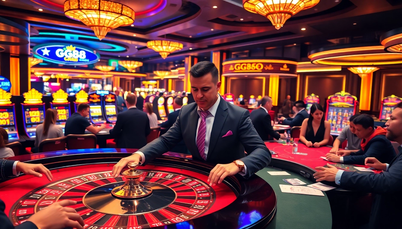 Experience thrilling winning moments at GG88 with vibrant casino games and exciting betting action.