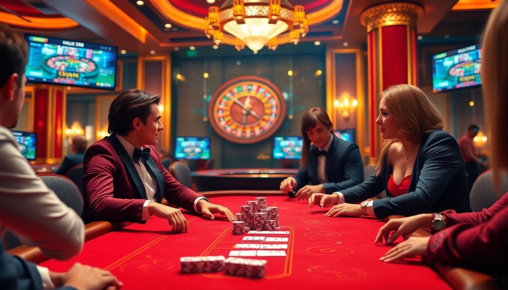 Experience the thrilling atmosphere of https://u88886.com/ with engaging poker gameplay and luxurious casino elements.