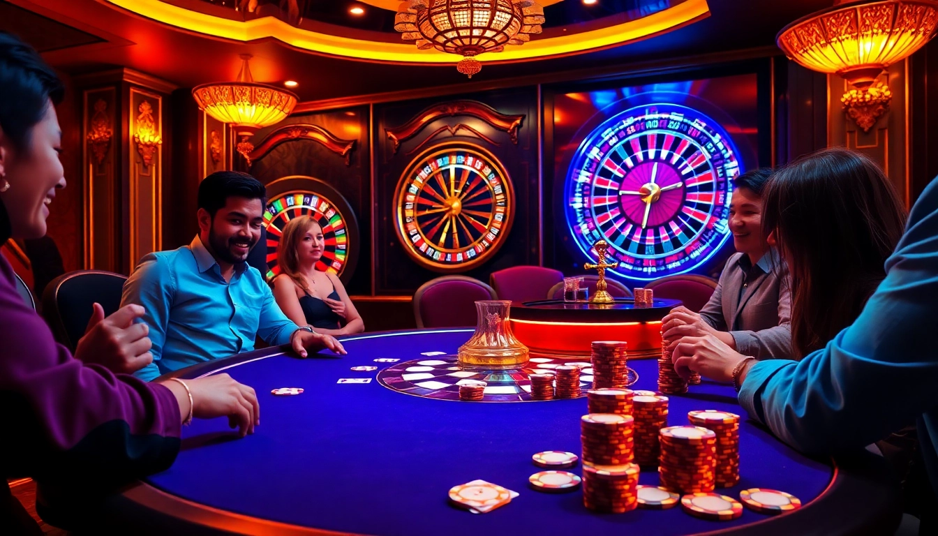 Experience the thrilling atmosphere of MM88 COM with lively poker gameplay.
