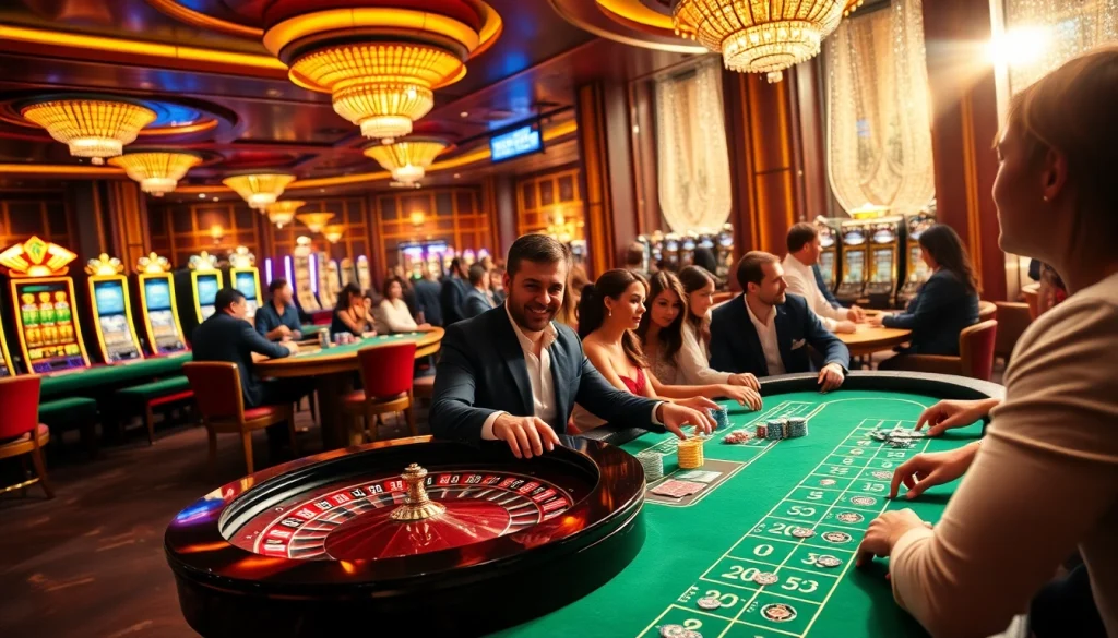 Experience the thrill of win55 at a vibrant casino with exciting games and high-stakes action.