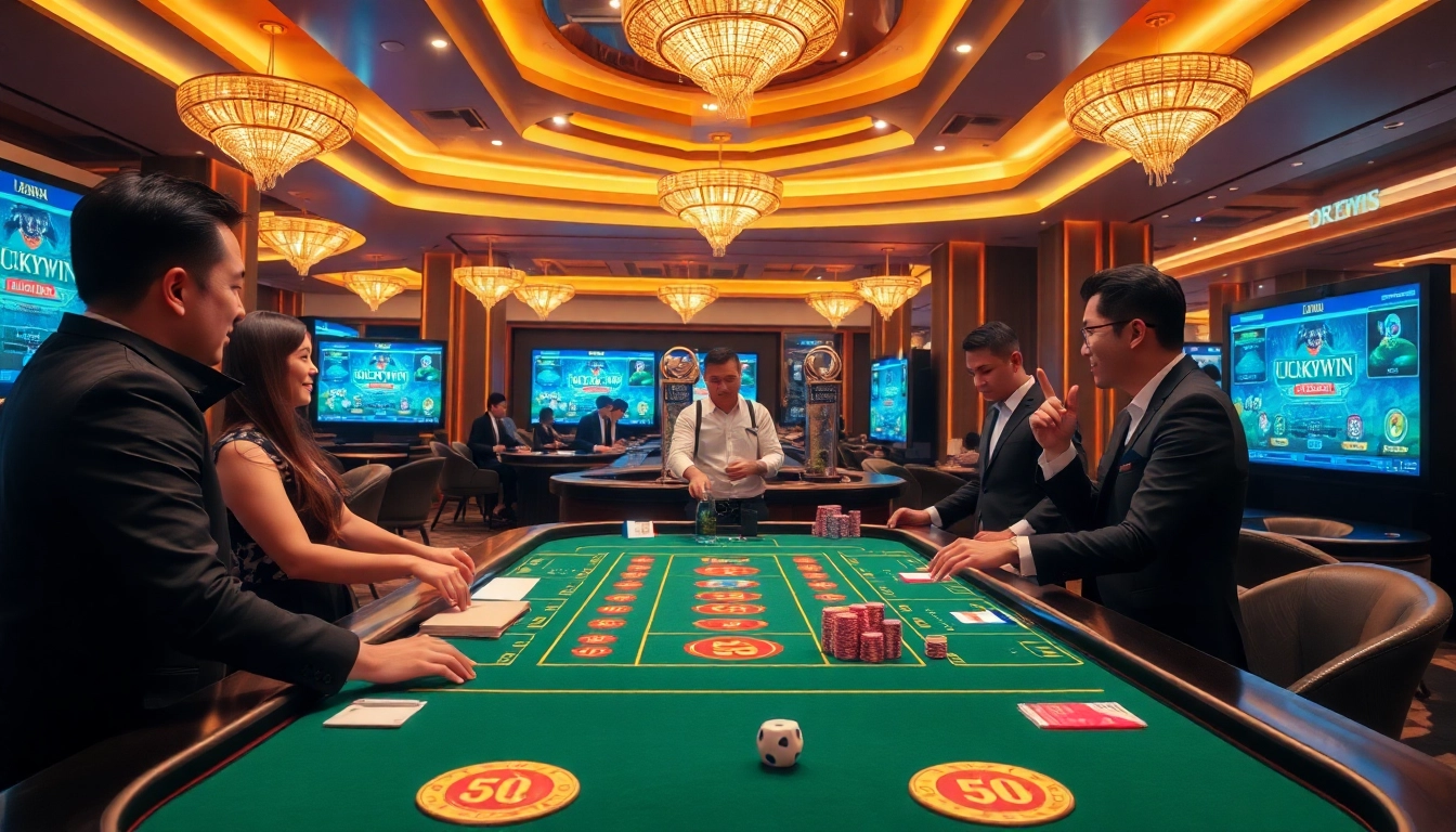 Experience the excitement of Luckywin Tài Xỉu at a high-end online casino.
