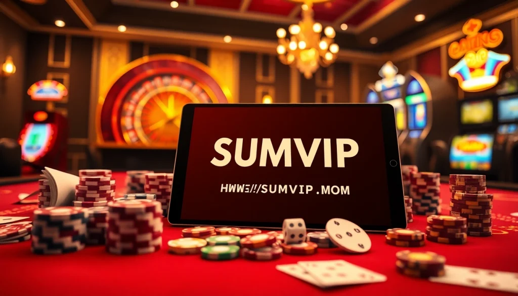 Experience the thrill of gambling at https://sumvip.mom/ with vibrant casino elements and advanced online gaming interfaces.