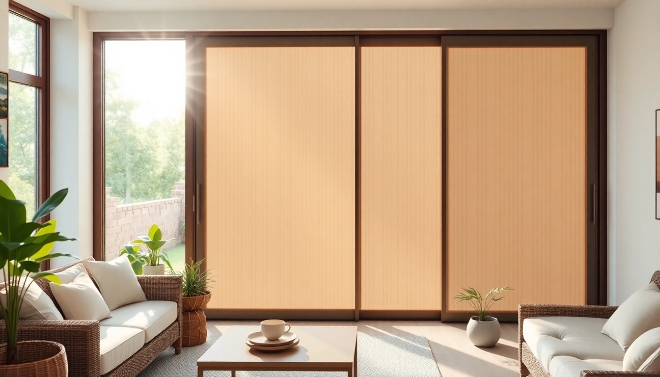 Enhance your home with a fly screen for patio doors, featuring a sleek design that blends functionality and style.