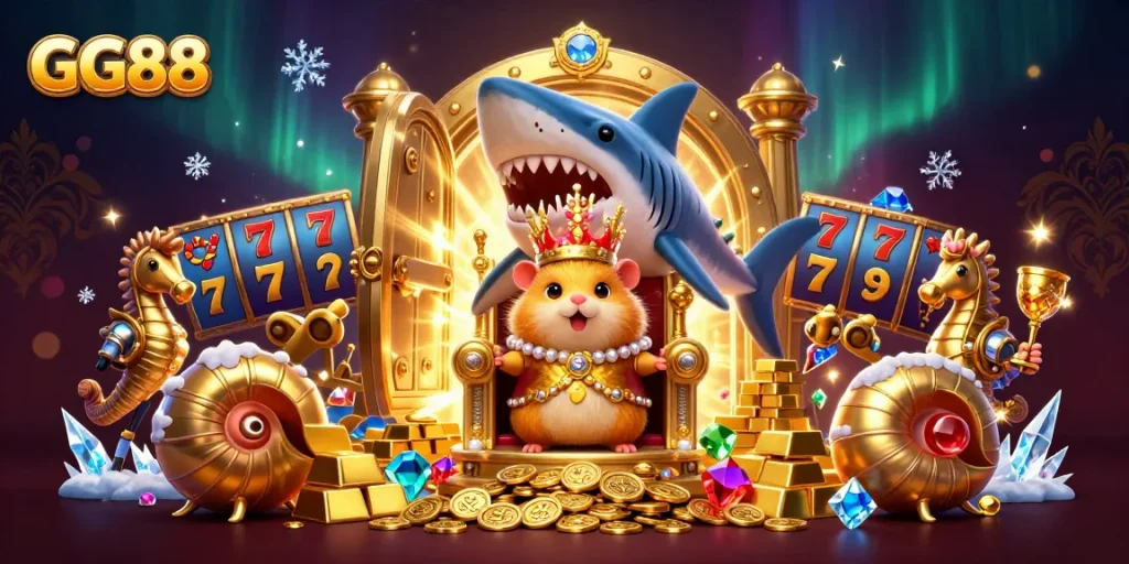 Experience thrilling slots action with GG88 in a majestic gambling kingdom.